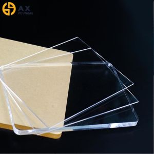 Transparent 20mm Polystyrene Desk Sneeze Guards