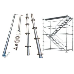 Steel Ring Lock Scaffolding Construction Scaffolding EN BS12810 Standard