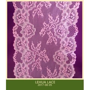 Hot Selling and nice quality Nylon Spandex Stretchy Brazil Lace from China
