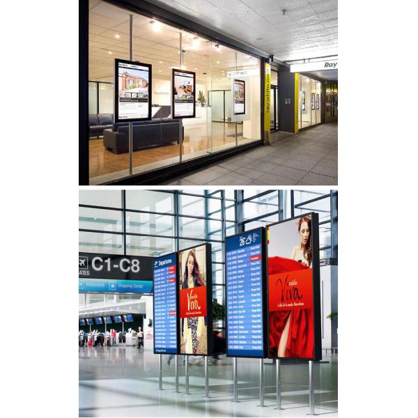 50inch Wifi Advertising Light Box Display Stand for Wide Viewing Angle and Long Lifespan