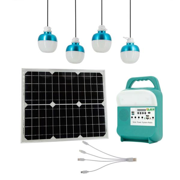 Buy Home Lighting Solar Portable Generator Mini Kit Panel Solar Power Station For Camping at wholesale prices