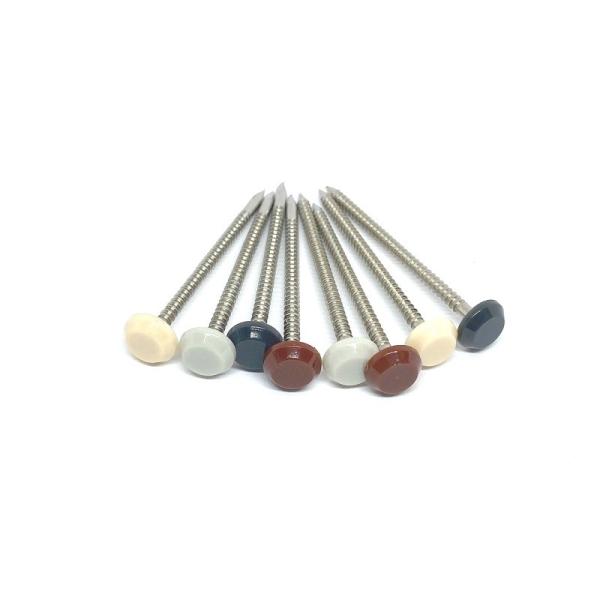 Buy 2.5X50MM Annular Groove Plastic Head Nails at wholesale prices