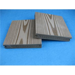 Watertight And Etch-proof WPC Timber Flooring Decking With Wood Look