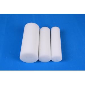 Extruded PTFE Rod / Pure White PTFE Rod For Mechanical, High Temperature