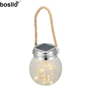 IP55 Waterproof Crystal Solar Lights Warm Light 3000k CE Certificate