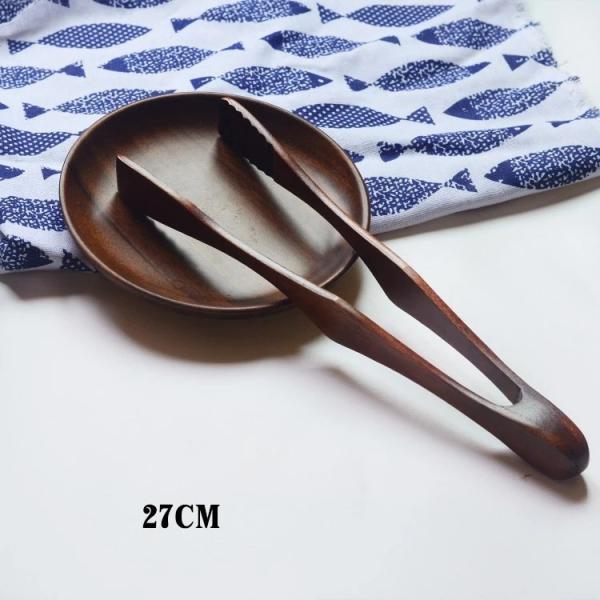 Buy 27cm Wooden Cooking Utensils Appetizer Kimchi Salad Serving Tongs at wholesale prices