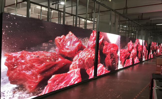 SMD1921 P3.91 6000Nits Outdoor Rental LED Display Hanging Design