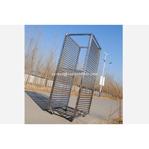 China 201 Heavy Load 1.0mm Stainless Steel Rack Trolley on sale