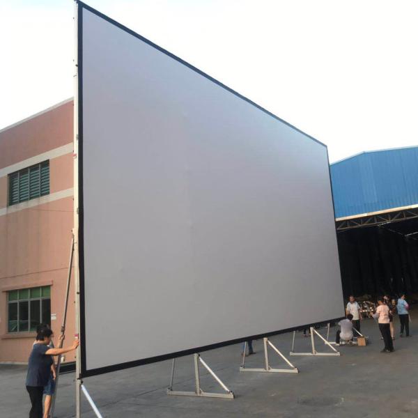 Buy Portable Outdoor Projector Screen with Front and Rear Projection 150-300 Inch Sizes at wholesale prices