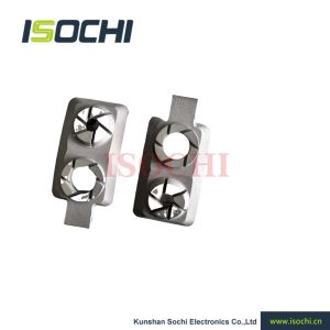 Timax Big Small Switch (Chrome Plated Brass) PCB Pressure Foot Cup Insert For