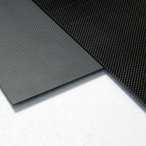 Custom Sizes Ultra-Thin Carbon Fiber Panels 3K Weave Matte / Glossy Finish