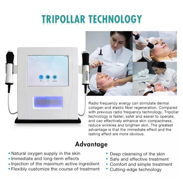 Ce High Frequency Beauty Machine Facial Bubble Aque Oxygen Peel