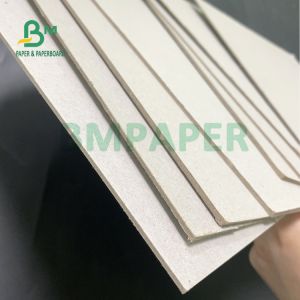 1400gsm Solid Grey Cardboard Both Sides Grey Back High Stiffness