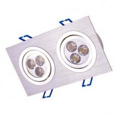 Quality 90mm * 175mm Aluminum High Power Bright 6W LED Ceiling Lamp for sale