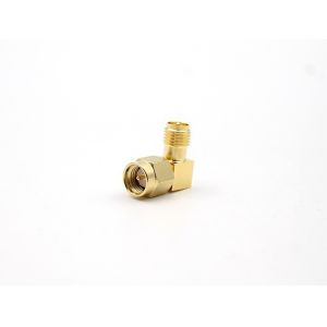 RF Adapter RPSMA Female Right angle to SMA Male