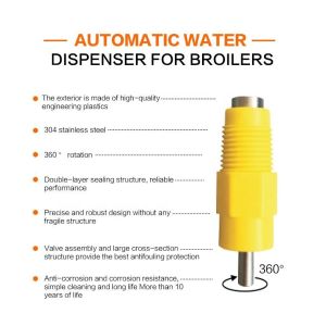 Detachable Automatic chicken nipple drinker automatic Water Stainless Steel