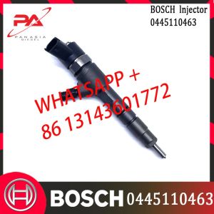 China Original Diesel Common Rail Fuel Injector 0445110463 For Yanmar engines 3TNV88C 4TNV88C on sale