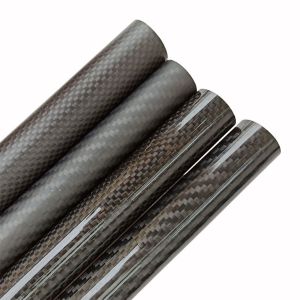 Corrosion Resistant OD 4mm Carbon Fiber Pipe Twill Matte