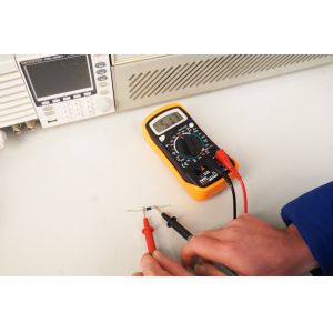 Amp Volt Ohm Voltage Tester Handheld Digital Multimeter With Diode / Continuity