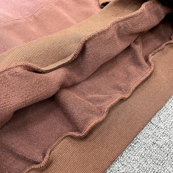 Customized Printing Label Hoodie Unisex French Terry Cotton Acid Wash Vintage Streetwear Free Sample