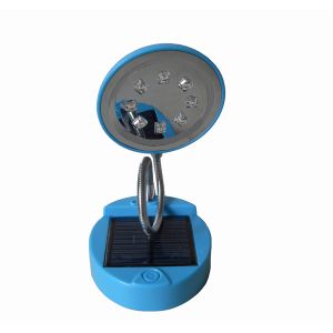 8LED solar powered table lamp