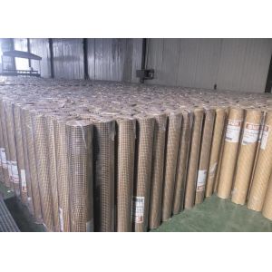 1/4" Opening Stainless Steel Welded Wire Mesh Rolls Hot Dipped Galvanized