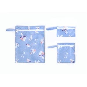 Polyester Cartoon Printing 30x40cm Reusable Sandwich Snack Bags