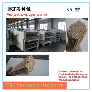 Automatic 3 weighers stick noodle packing machine
