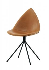 Fiberglass Dining Chair Karim Rashid Ottawa chair wax leather or fabric dining chair