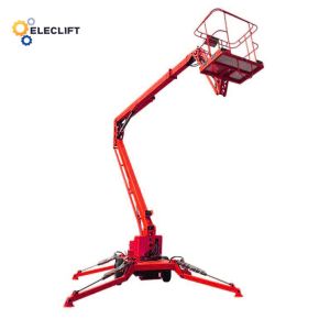 Quality 25-45 Feet Telescopic Boom Lift With 500-1000Lbs Capacity for sale