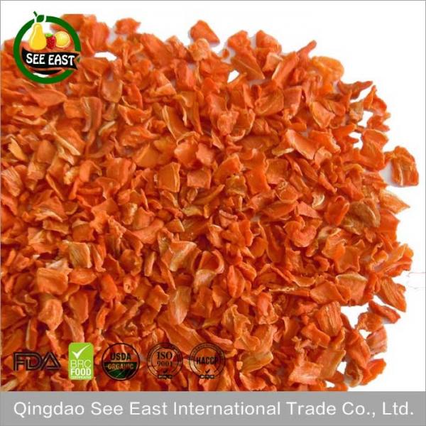 Buy EU standard ISO certified Dried Carrot Flakes AD carrot granule at wholesale prices