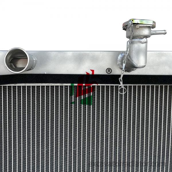 Jianghuai JAC1024 Bus Radiator Cooler Assembly Aluminum Passenger Car Engine Cooling System Water Tank Silver Color