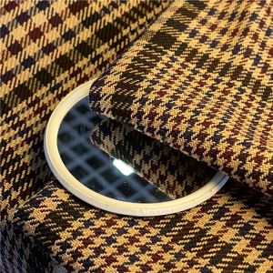 Colorful Heavyweight Twill Woven Poly / Rayon 65/35 Yarn Dyed TR Checks Fabric