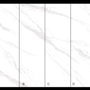 Matt White Glazed Porcelain Floor Tiles 800*2600mm