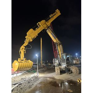 Adjustable Excavator Hydraulic Telescopic Arm Digger Telescipic Boom BS900E