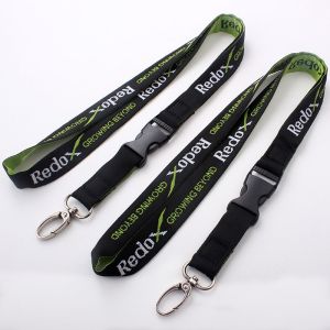 Hanging Phones Sublimation Printing Lanyard , 2x90cm Blank Polyester Lanyards