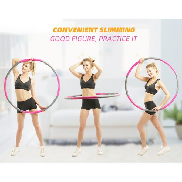 OEM Diameter 92cm Weighted Fitness Hoop For Home