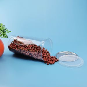 PET Full Clear Cereals Ginseng 950ml Plastic Food Jars