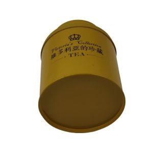 ISO Classic Loose Leaf Tea Tin Metal Tea Canister 90*120mm