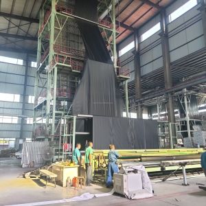 Kenya Dam Fish Pond Project 500 Micron HDPE Geomembrane with GB/ASTM GRI-GM13