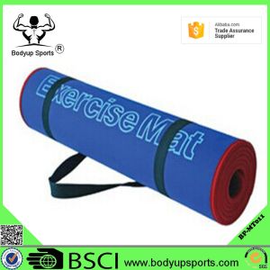 outdoors exercise yoga mat