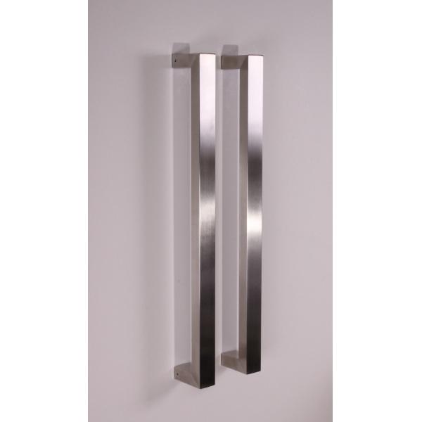 square tub W-DH601 back to back SUS304 Stainless Steel entry door handles set glass door handle wooden door handles