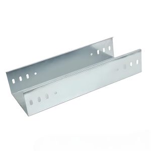 Wall Mount Steel Slotted Cable Support Tray With Height Customization And Steel