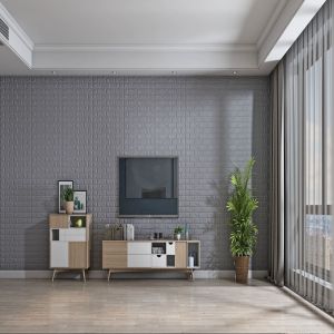 3d foam wall tile wallpaper 3D Brick PE Foam wallpaper 120-150g/PCS wall panel