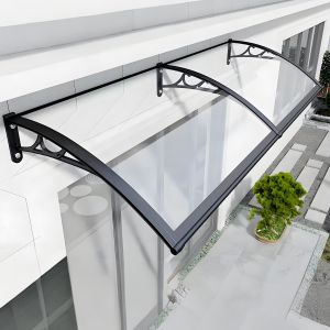 Noise Reduction Solutions Polycarbonate Sail Material At Aluminum Bracket