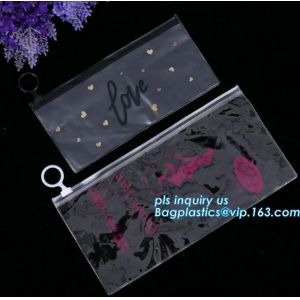 China pvc zipper lock slider bag, Plastic slider zipper bag printed k plastic gift bag, slider zipper bag printed on sale