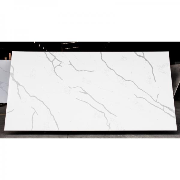 2cm 3cm Carrara Quartz Countertops 3200x1600mm Quartz Stone Countertops