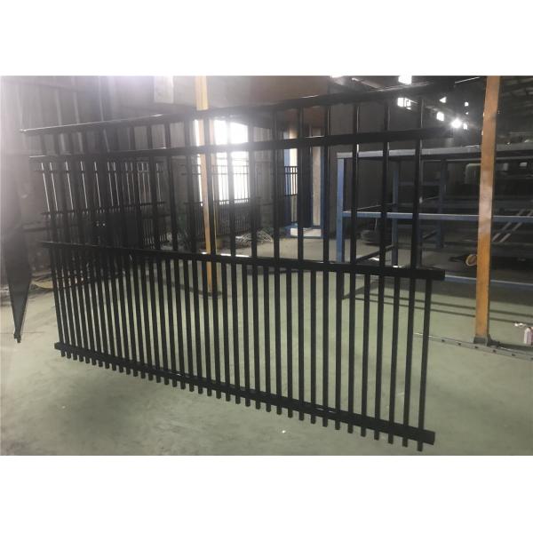 Steel Tubular Fence Garrison and Hercules Fencing 2.1mx2.4m and 1.8mx2.4m