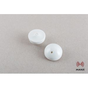 R30 Tiny Round Shoplifting Security Tags ABS Plastic Material With Pin Hole
