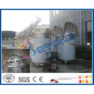 SUS304 / SUS316L Stainless Steel Extraction Tank With Dimple Pad Jacket